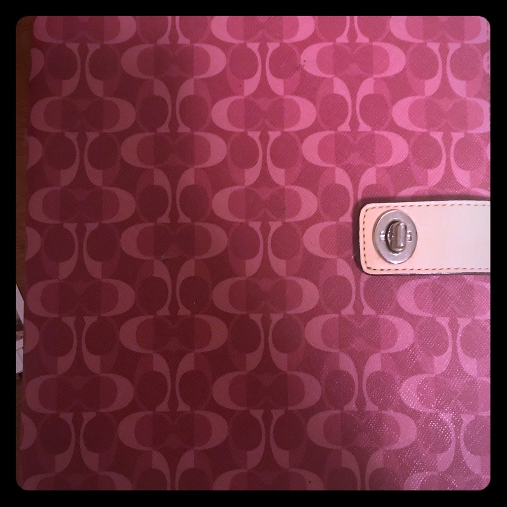 Coach iPad case